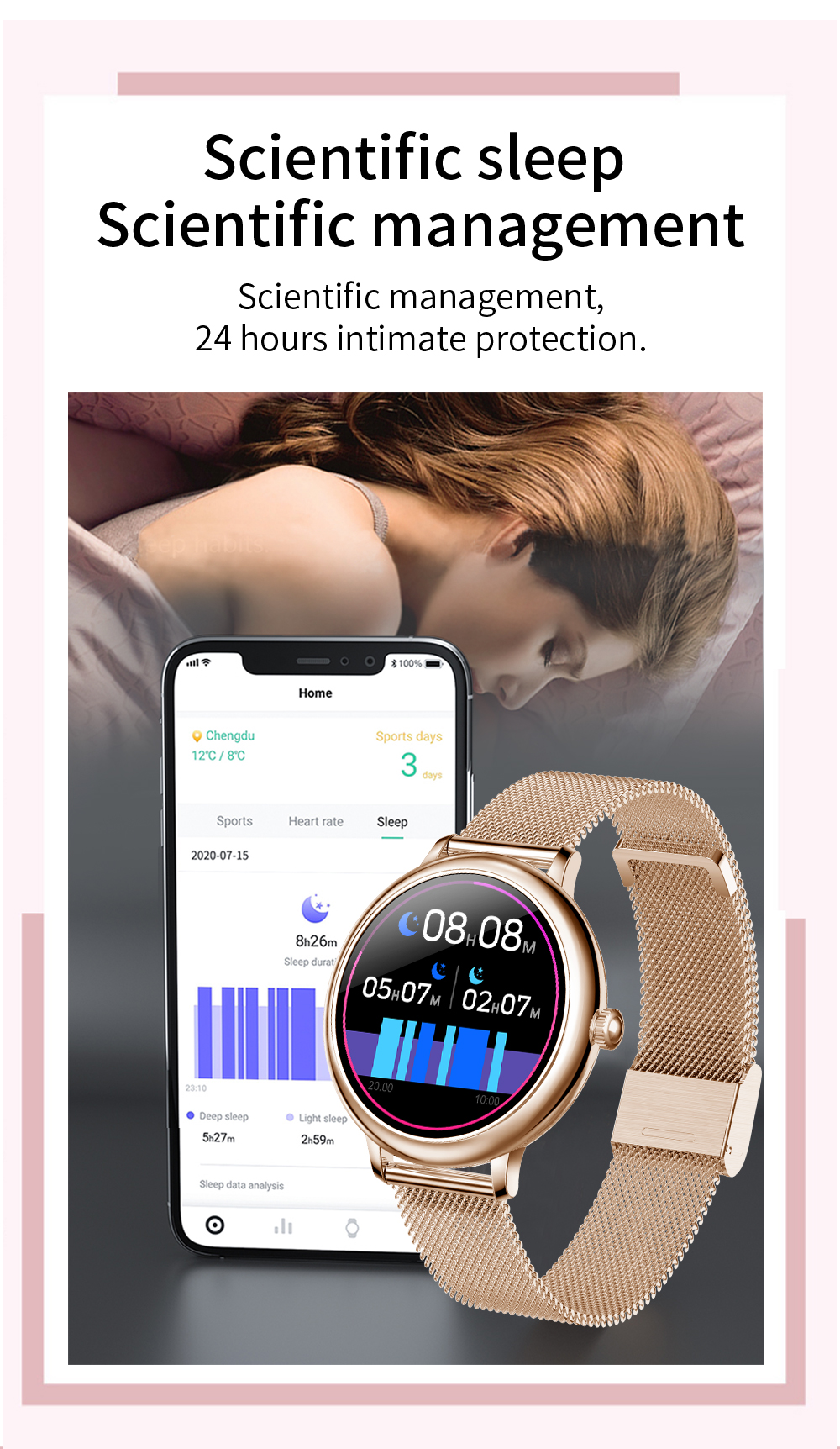 CF90 Smartwatch Android 4.4 Bluetooth CallingVibration Exercise Mode Remote Camera Smart Alarm Weather Forecast