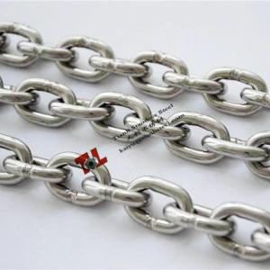 Quality SUS 304 316 Stainless Steel Janpanese Standard Short Link Chain with diameter 5mm wholesale