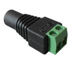 CCTV Camera Dc Female Power Connector , Female Plug Connector With Terminal