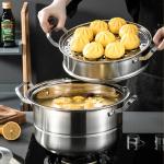 Wholesale TOP Seller 30cm Multipurpose Stock Pot Cookware 18/8 Stainless Steel