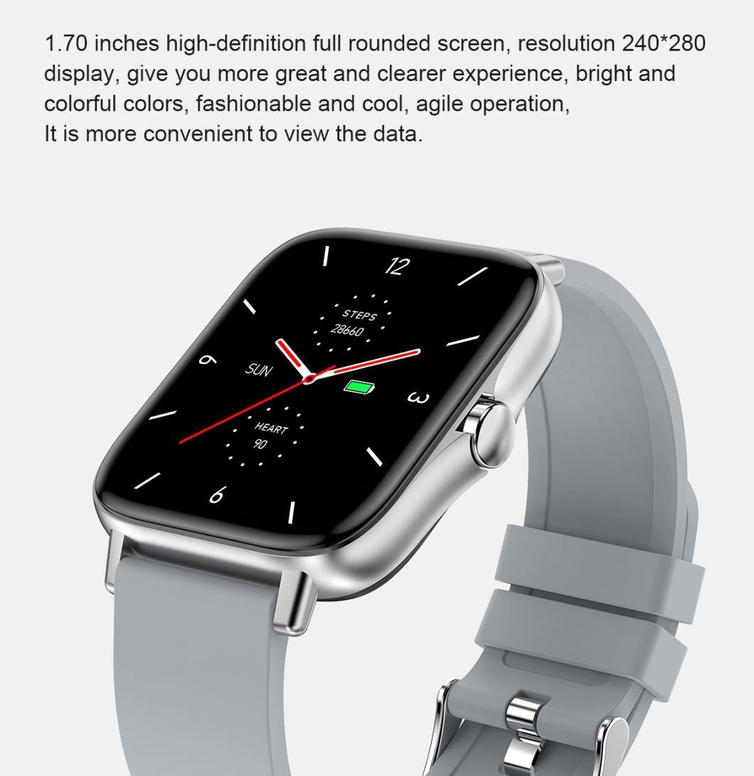 Smart Watch 2022 Bt Phone Call Android Ios T42z Smartwatch Body Temperature Blood Pressure Oxygen Heart Monitor Health Tracker