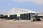Huge Luxury Aluminium&PVC Cover Event Tent with Arched shape and glass walls