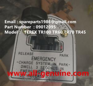 Quality 09012095 HAND BRAKE VALVE OF TEREX NHL SANY TR35A 3303 3305 3307 TR50 TR60 TR100 NTE240 NTE260 MT3600 MT3700 MT4400AC wholesale