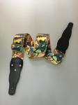 PU Leather Bass Guitar Straps , Pretty Guitar Straps For Acoustic Guitars