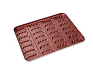 Quality PTFE Non Stick 670x511x40mm Hot Dog Bun Baking Pan wholesale