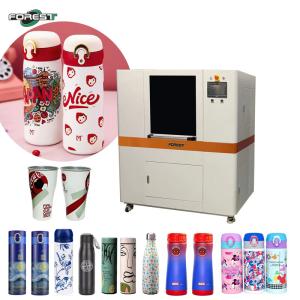Quality Diameter 150mm Ink Jet Printer Digital Inkjet Printer For Glass Tumbler Bottle wholesale