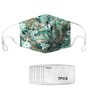 Quality Hypoallergenic Disposable Floral PM2.5 Anti Dust Face Mask wholesale