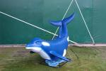 Artificial Fiberglass Whale High Durability With Excellent Anti Fading Ability