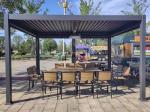 Newly designed environmental protection modern pavilion waterproof aluminum