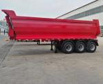 Van-Type 3 Axles 60 Cubic Meters Hydraulic Cylinder 40-100 Ton Concrete Dump