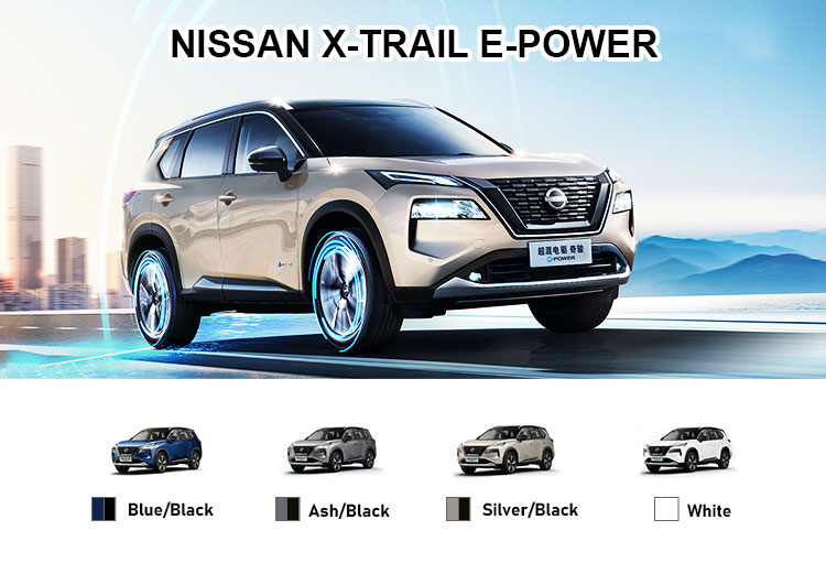 2024 Dongfeng Nissan X-Trail Gasoline Electric Drive SUV Vehicles with Euro VI Emission Standard and Front 4 Rear 4 Radar