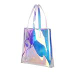 Shiny Holographic PVC bulk cosmetic bags Handbag
