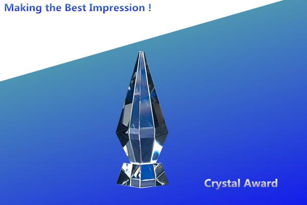 crystal tower diamond awards/tower crystal awards/3d crystal tower/blank tower