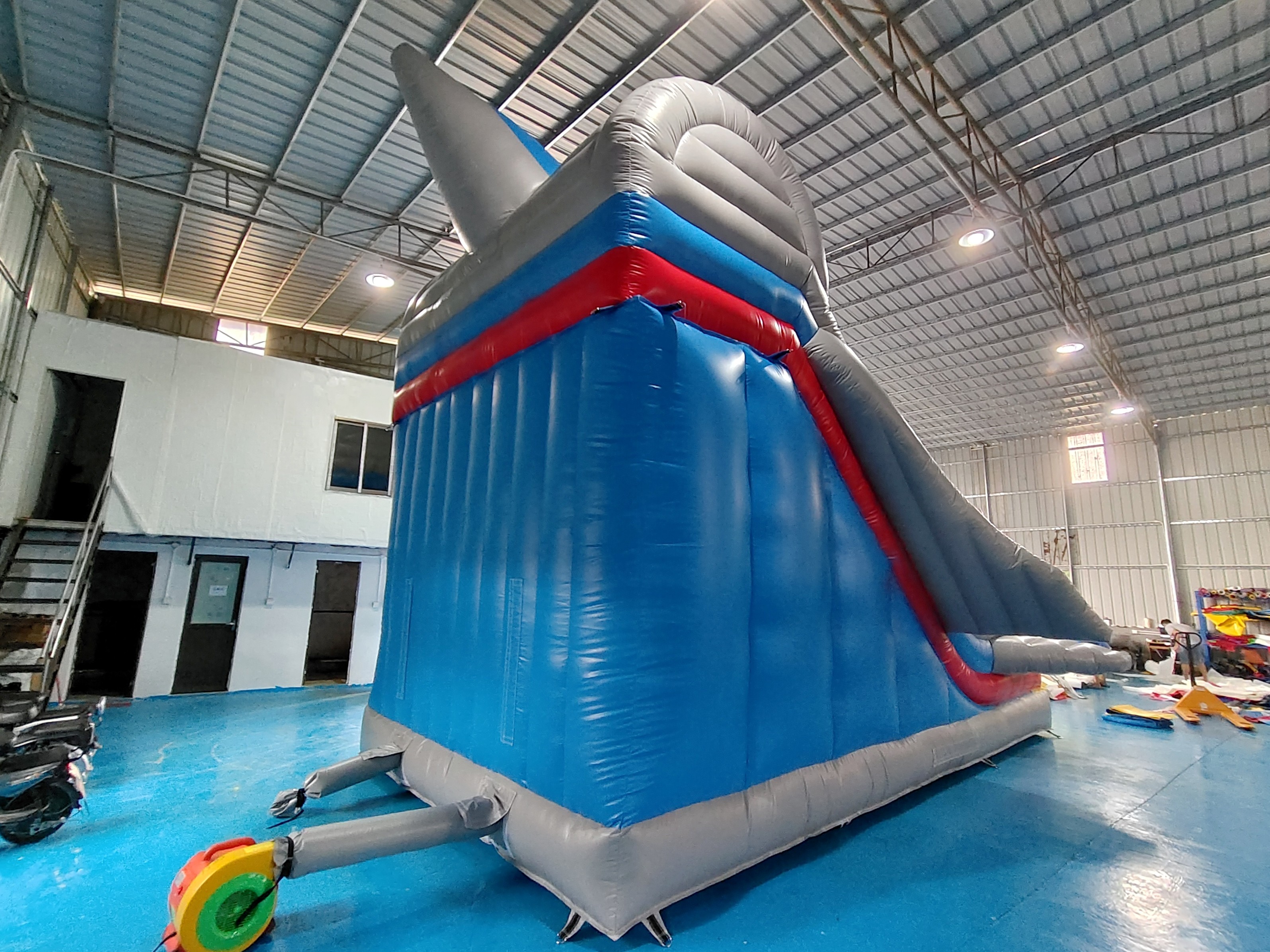 Commercial Inflatable Dry Slide Airplane Model Double Slides Inflatable Castle For Kids And Adults