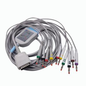 Quality Mortara Burdick Eclipse EKG Cable Compatible 007704 012-0844-00 012-0844-01 3.6m Length wholesale