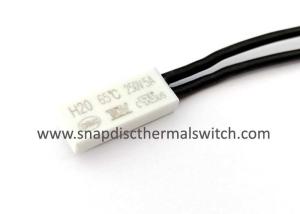 Quality Temperature Protection H20 65 Deg C Thermal Protection Switch For Warm Handbag wholesale