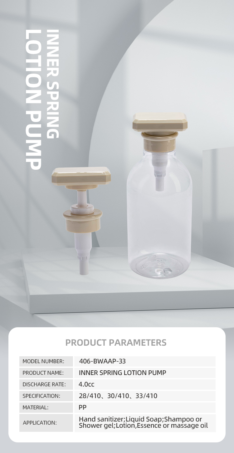 Non Spill Lotion Dispenser Pump Perfect Fit For 28mm Closure Size Bottles