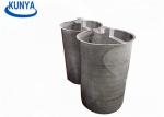 316L Perforated 1.0mm 304 Oil Basket Strainer Metal Mesh Cylinder