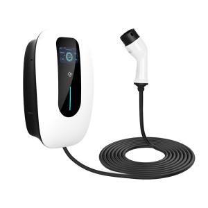 Quality APP WIFI EV Car Charger 16A 32V 22kw Wallbox Home Car Charging Station wholesale