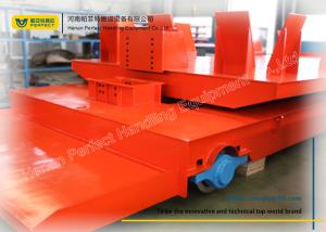 Quality Special Shaped Rail Transfer Cart Wagon With Polyurethane Solid Wheels wholesale