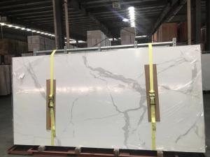 Quality Calacatta Ultra Thin 3200mm×1500mm Large Slab Porcelain Tiles wholesale