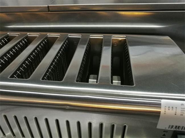 Commercial 6 / 4 Slice Electric Toaster Snack Bar Equipment / Toast Bread Machine