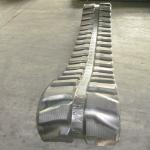 81MM Pitch Replacement Rubber Tracks Jointless Rubber Crawler