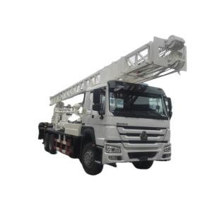 Quality 400M Special Vehicles SINOTRUK HOWO Truck Mounted Drilling Rig Oil Exploration wholesale