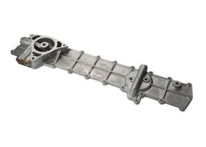 Quality Silver 6735-61-2260 6D16 Oil Cooler Cover wholesale
