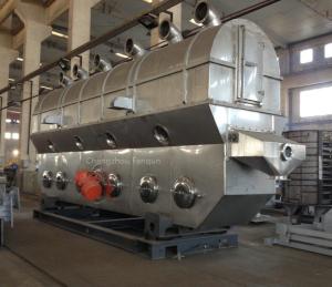 Quality ZLG Vibrating Fluidized Bed Dryer For Malic Acid 260kg/h Evaporation wholesale