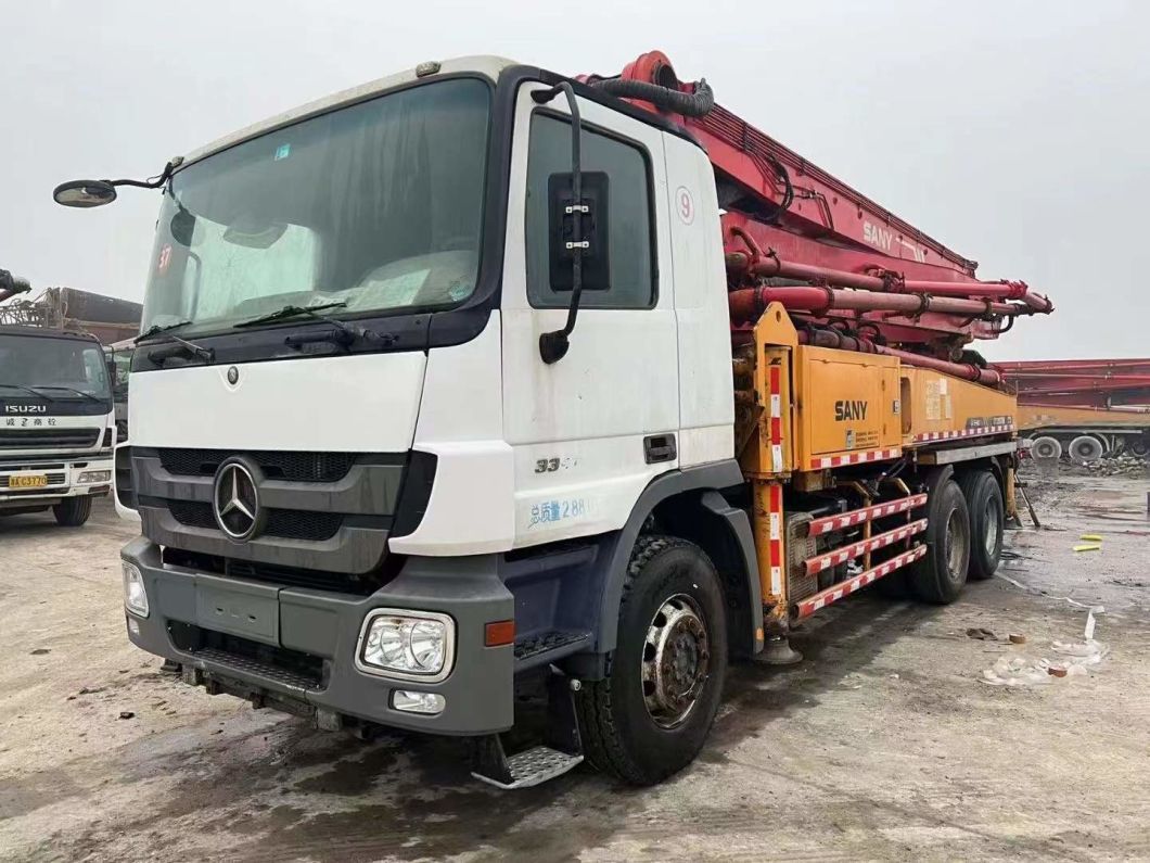 2009 37 Meter Used Concrete Pump Truck with Benz for Sale