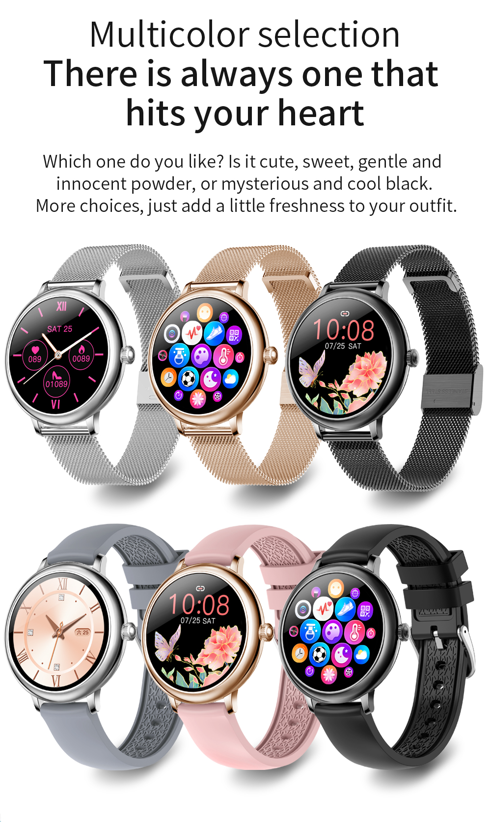 CF90 Smartwatch Android 4.4 Bluetooth CallingVibration Exercise Mode Remote Camera Smart Alarm Weather Forecast
