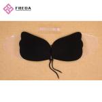 Detachable silicone push up wing stick on strapless bra manufacturer