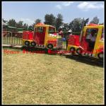 10% disaccount of 31M track 16seats truck shape electric rail trains for kiddies