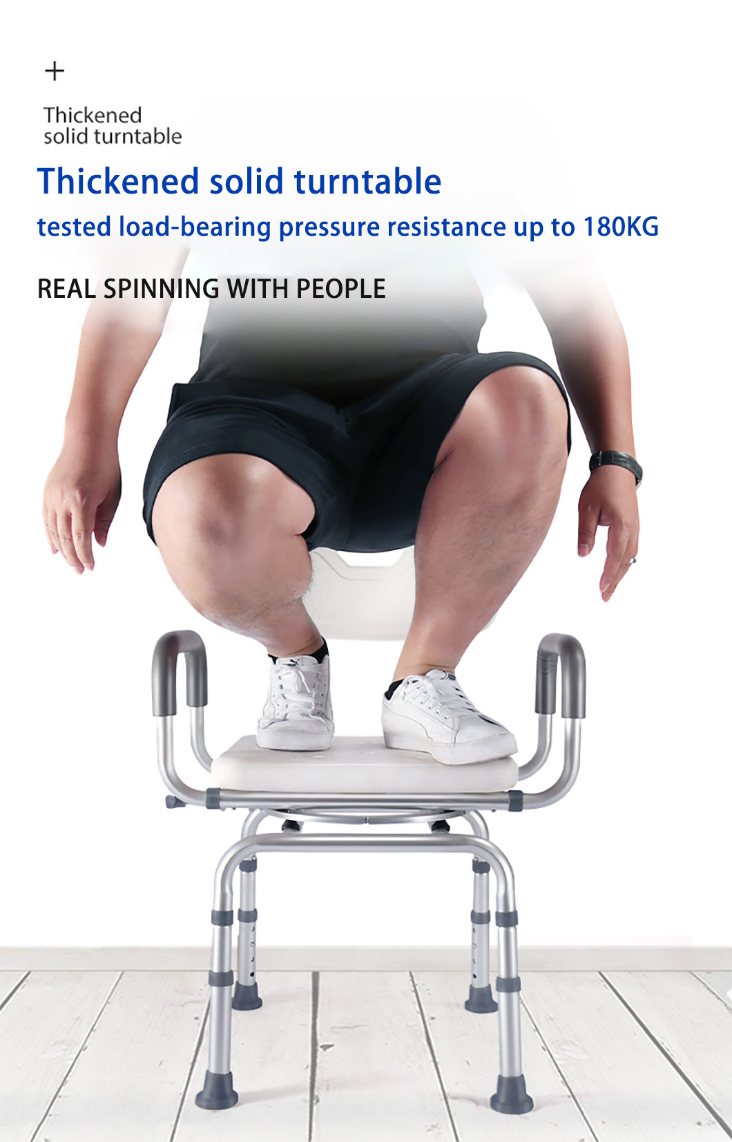 Portable Folding Shower Seat For Elderly Long Lasting Heat Insulation