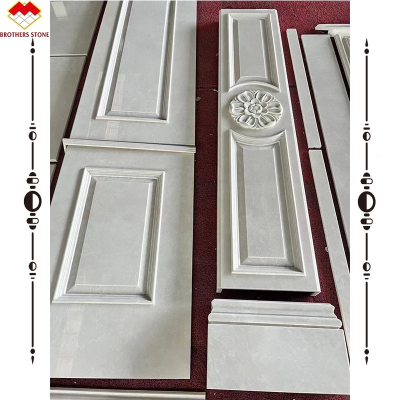 Polished Cream Beige Green Onyx Marble Wall Cladding Modern Design for Villa Background