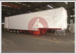 13 Ton PVC Cover Curtain Side Trailer Simple Operation With Air Guide Sleeve