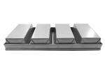 commercial 3 straps non-stick loaf baking pan loaf bread pans bread trays bun