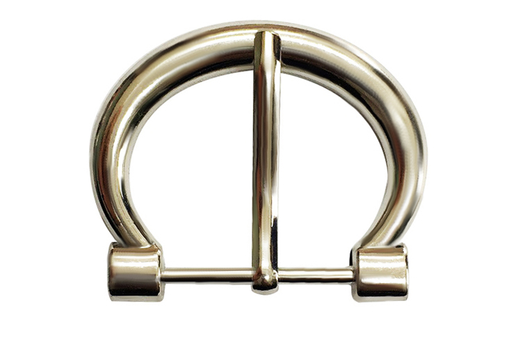 Wenzhou KML Semi circular fashion boutique lady metal pin belt buckle clip