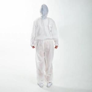 Quality Surgical Full Body Disposable Coveralls , S - XXL Disposable Chemical Suit wholesale