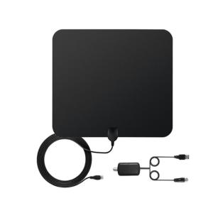 Quality Free Channels Amplifier Signal Booster Digital Tv Antenna 80 Mile Range High Gain wholesale