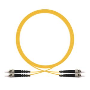 Quality Single Mode Duplex Fiber Optic Patch Cord , ST To ST Fiber Patch Cable wholesale