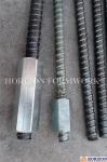 Steel Q235 Hex Rod Coupling Nut 100/110mm Length Equipped With Stop - Pin