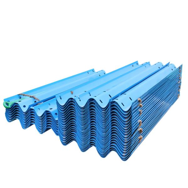Galvanized Steel Highway Guardrail Great Corrosion Resistant Safety Barrier
