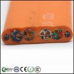 Flat Travel Elevator Cable with Video/CCTV Cable