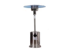 Quality 220 cm H StainlessSteel Silver Gas Flexible Column Patio Heater wholesale