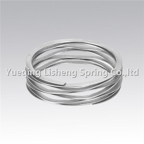 Multilayered Shim Ends Top Wave Spring Carbon / Stainless Steel Size 5mm-1000mm