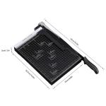 ZEQUAN A4 Guillotine Paper Cutter Mini Manual Paper Trimmer for Office Paper