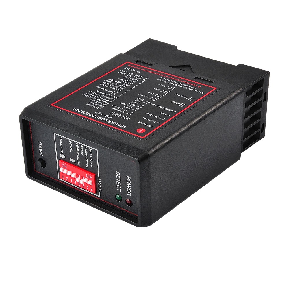 Vehicle Loop Detector Single Channel Loop PD-132 In Barrier Gate System
