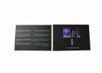 Gold Stamping Direct Mail Video Card With 1200mah Rechargeable Battery